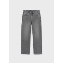 Pantalon largo tejano relax