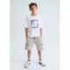Camiseta m/c embossed