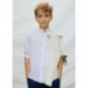 Camisa m/l cuello mao