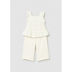 Conj. pantalon largo combinad