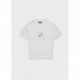Camiseta m/c embossed formal