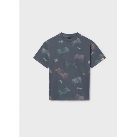 Camiseta m/c estampada