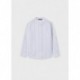 Camisa m/l cuello mao