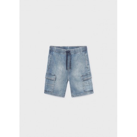 Bermuda denim cargo