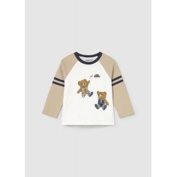 Camiseta m/l combinada