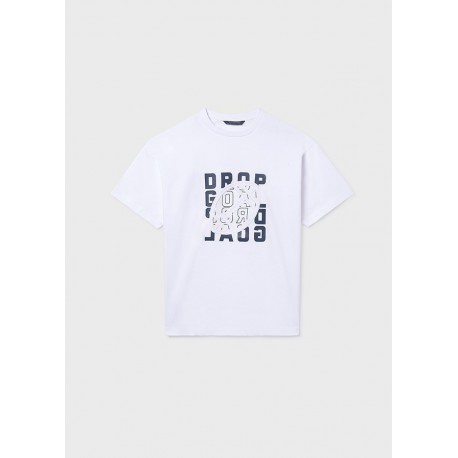 Camiseta m/c embossed