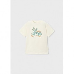 Camiseta m/c bordado