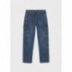 Pantalon denim jogger cargo