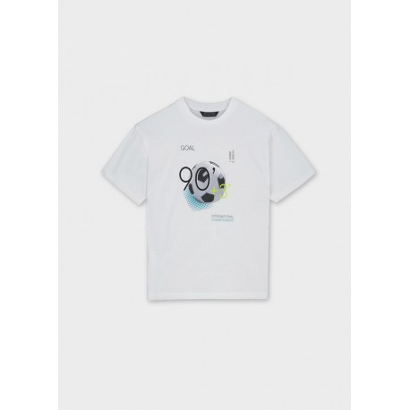Camiseta m/c back print