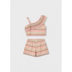 Conj. short punto fantasia