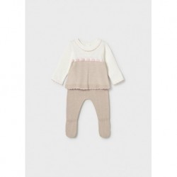 Conj. polaina tricot