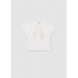 Camiseta m/c lentejuelas