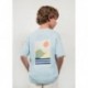 Camiseta m/c paisaje