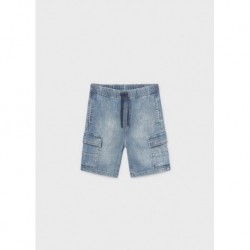 Bermuda denim cargo