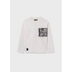 Camiseta m/l bolsillo