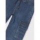 Pantalon denim jogger cargo